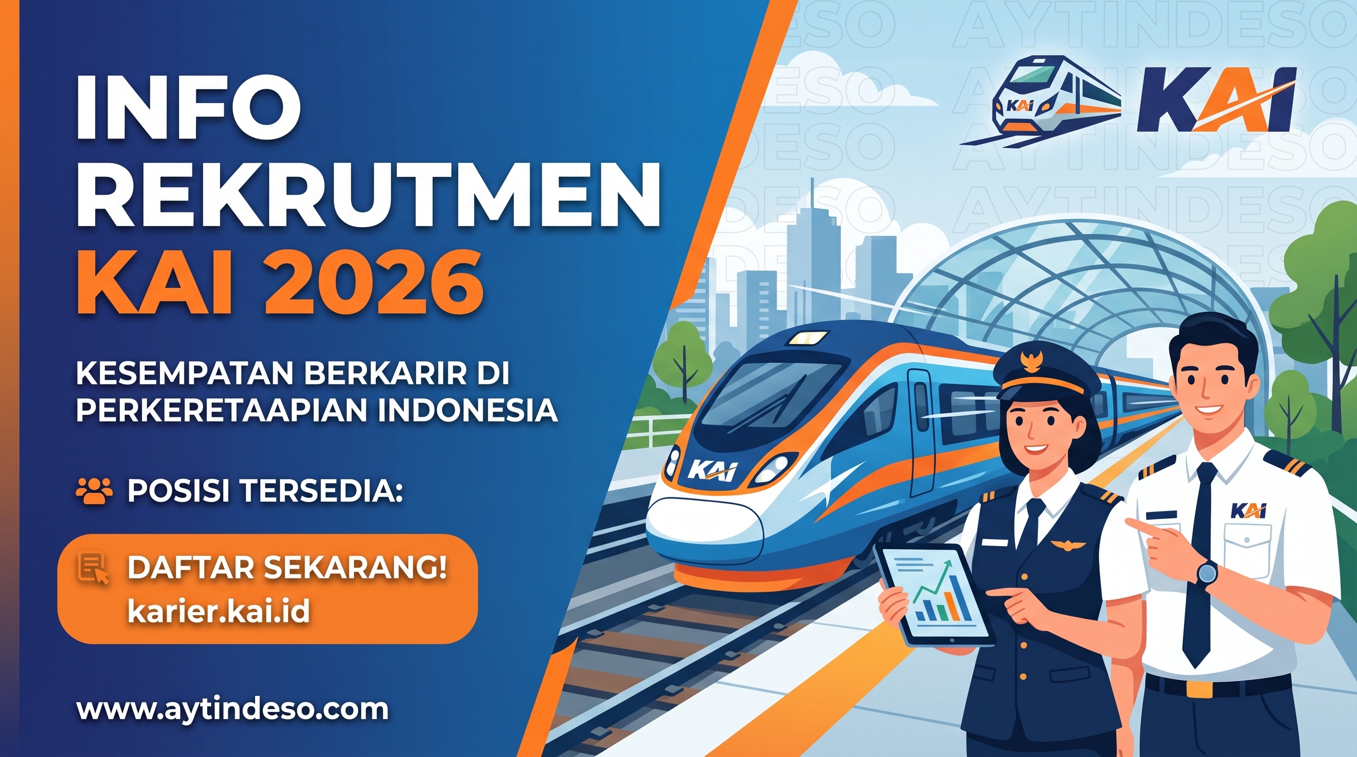Kabar Gembira! Panduan Lengkap Rekrutmen PT KAI 2026 via karier.kai.id